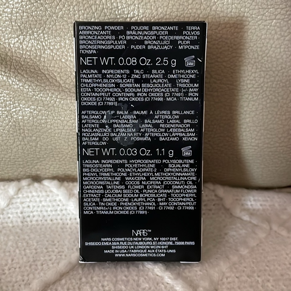 NIB NARS SEPHORA Laguna Bronzer & Lipstick Set - Picture 2 of 3